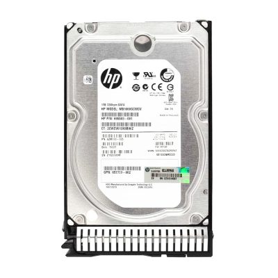 HPE 1TB 6G 7.2K SATA (512n) 3.5" LFF / Hard Disk with Smart Carrier - 657739-001 / 657750-B21