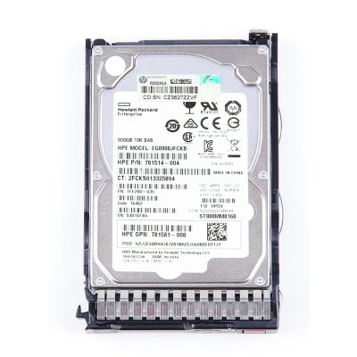 HPE 900GB 12Gbps 10K SAS (512n) 2.5" SFF Hard Disk with Smart Carrier - 785069-B21 / 785411-001