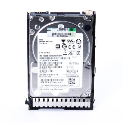 HPE 2.4TB 12G 10K SAS (512e) 2.5" SFF / Hard Disk with Smart Carrier - 881507-001 / 881457-B21