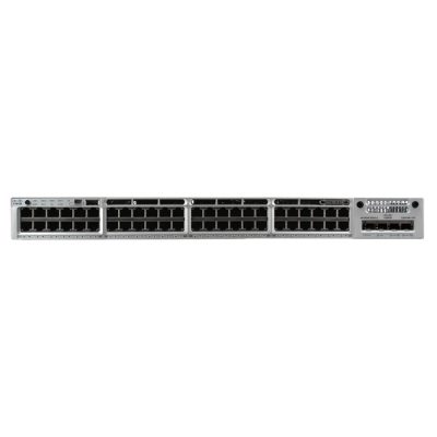 Cisco 3850 Series PoE+ 48 Port Switch, IP Base, WS-C3850-48P-S, Refurbished, Original + NM-2-10G