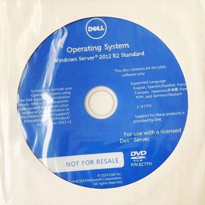 Windows Server 2012R2 Standard DVD Install