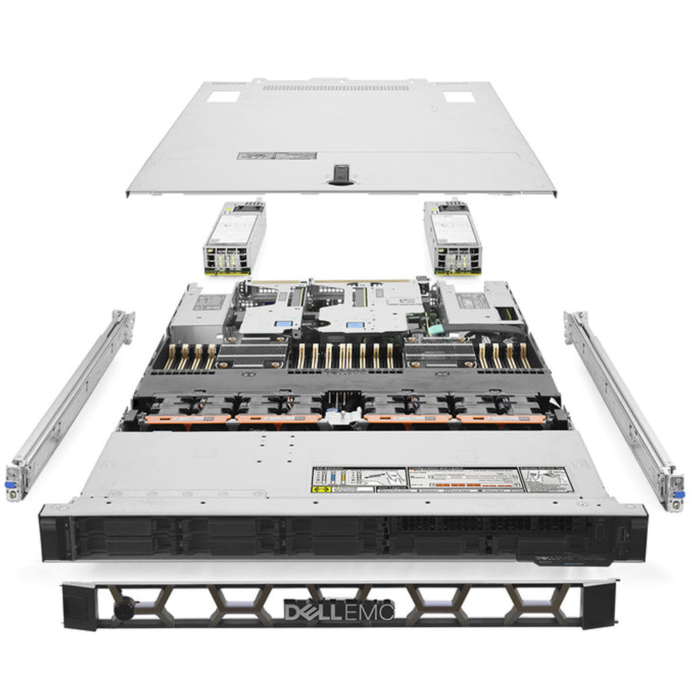 Dell PowerEdge R650 Server 2x Gold 6330 2.00Ghz 56-Core 128GB H755 4x1.2TB Rails